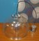 Vintage Chrome and Glass Dome Ceiling Lamp from Hustadt Leuchten, 1970s 11