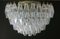 Murano Glas Poliedri Deckenlampe von Carlo Scarpa, 1970er 3