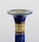 Jugendstil Vasen mit schmalem Hals von Royal Doulton, England, 2er Set 6