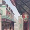 Chinatown San Francisco Gouache by Edward Wilson Currier, 1903, Image 7