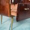 Wood Chest Sideboard & Nightstands by Osvaldo Borsani, 1950s, Set of 3 12