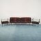Wood Chest Sideboard & Nightstands by Osvaldo Borsani, 1950s, Set of 3 1