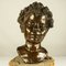 Bronze Boy Bust from Fonderia Artistica Walter Bagnoli Napoli 1