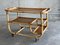 Vintage Bamboo Trolley, 1940s 3