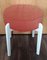 Vintage White Lacquered Beech Stool, 1970s 1