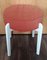 Vintage White Lacquered Beech Stool, 1970s, Image 1