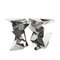 Silver-Plated and Nickel-Plated Brass Console Table by Juan & Paloma Garrido for Damian Garrido, 2010s, Image 1