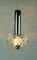 Mid-Century Crystal Glass and Chrome Chandelier from Kinkeldey, 1960s, Image 10