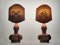 Lampes de Bureau en Marbre Style Alberto Giacometti, 1950s, Set de 2 2