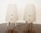 Ice Glass Table Lamps from Kalmar, 1950, Set of 2 2