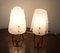 Ice Glass Table Lamps from Kalmar, 1950, Set of 2 8