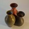 Jarrones Studio holandeses Mid-Century de cerámica, años 60. Juego de 3, Imagen 4
