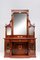 Large Antique Console Table with Mirror, 1910s, Image 1