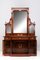 Large Antique Console Table with Mirror, 1910s 3