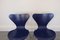 Vintage Model 3107 Chairs by Arne Jacobsen for Fritz Hansen, 1980s, Set of 2, Image 4