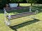 Vintage English Wrought Iron and Wooden Garden Bench, Image 9