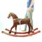 Cavallo a dondolo vintage, Cecoslovacchia, anni '20, Immagine 1