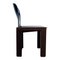 Dark Brown Lacquered Walnut Model 121 Dining Chairs by Tobia & Afra Scarpa for Cassina, 1960s, Set of 4 12