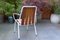 Mid-Century Scandinavian Teak and Tubular Steel Stacking Garden Chair from Daneline, 1960s 3