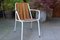 Chaise de Jardin Empilable Mid-Century en Teck et en Acier Tubulaire de Daneline, Scandinavie, 1960s 2
