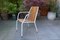 Chaise de Jardin Empilable Mid-Century en Teck et en Acier Tubulaire de Daneline, Scandinavie, 1960s 1
