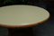 Mid-Century Round Bamboo and Wicker Garden Table with Yellow Top, Image 5
