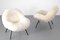 Fauteuils Club en Peau de Mouton et Acier par Fritz Neth, 1950s, Set de 2 6