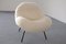 Fauteuils Club en Peau de Mouton et Acier par Fritz Neth, 1950s, Set de 2 1