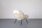 Sheepskin and Steel Club Chairs by Fritz Neth, 1950s, Set of 2, Image 2
