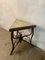 Small Antique Marble Top Corner Coffee Table by Michael Thonet for Gebrüder Thonet Vienna GmbH 1