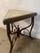 Petite Table Basse d'Angle Antique avec Plateau en Marbre par Michael Thonet pour Gebrüder Thonet Vienna GmbH 2