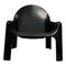 Sillones modelo 4794 italianos era espacial de poliuretano negro de Gae Aulenti para Kartell, años 70. Juego de 2, Imagen 3