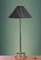 Lampada da terra in stile etrusco in legno intagliato, anni '40, Immagine 1