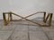 Vintage Brass Coffee Table, Image 2