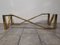 Vintage Brass Coffee Table 4
