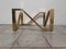 Vintage Rectangular Brass Coffee Table, Image 2