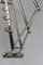 Art Nouveau Nickel-Plated Brass Coat Rack, 1910s, Image 9