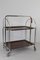 Mid-Century Folding Serving Trolley from Bremshey Solingen, Image 1