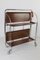 Mid-Century Folding Serving Trolley from Bremshey Solingen, Immagine 5