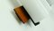 Mid-Century Danish Teak and Opaline Glass Sconce, Image 2