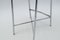 Chrome and Rattan Braiding Barstools with Backrests, 1980s, Set of 2, Image 12