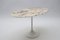 Oval Marble Side Table on Tulip Base, 1960s, Image 5