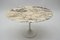 Tavolino ovale in marmo con base Tulip, anni '60, Immagine 2