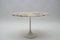 Tavolino ovale in marmo con base Tulip, anni '60, Immagine 3