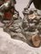 Tavolo scultoreo in bronzo raffigurante la giungla, anni '60, Immagine 4