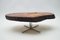 Rotating Tree Trunk Coffee Table with Cross Base, 1960s 1