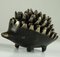 Brass Hedgehog Stacking Ashtrays by Walter Bosse for Herta Baller, Vienna, 1950s, Set of 6 2
