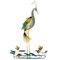Hollywood Regency Brass Wall Sculpture Silver Heron Bird by Curtis Jere for Artisan House, 1987, Image 1