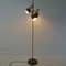 Mid-Century Modern Adjustable Floor Lamp in Brass and Brown from Raak 8
