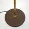 Mid-Century Modern Adjustable Floor Lamp in Brass and Brown from Raak 6